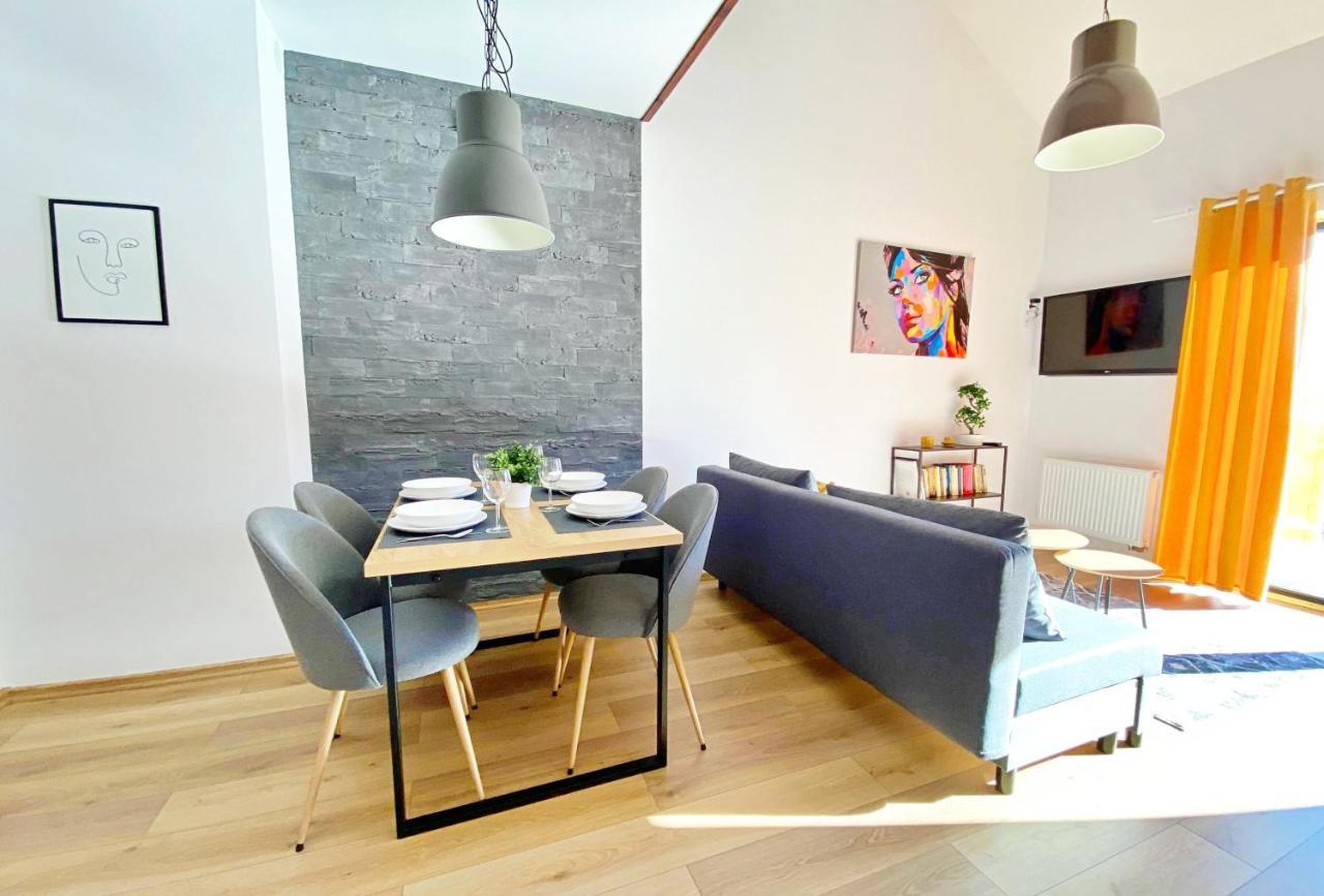 Apartament Skandynawski 2-Poziomowy Sauna Jacuzzi ชเจอร์ค ภายนอก รูปภาพ