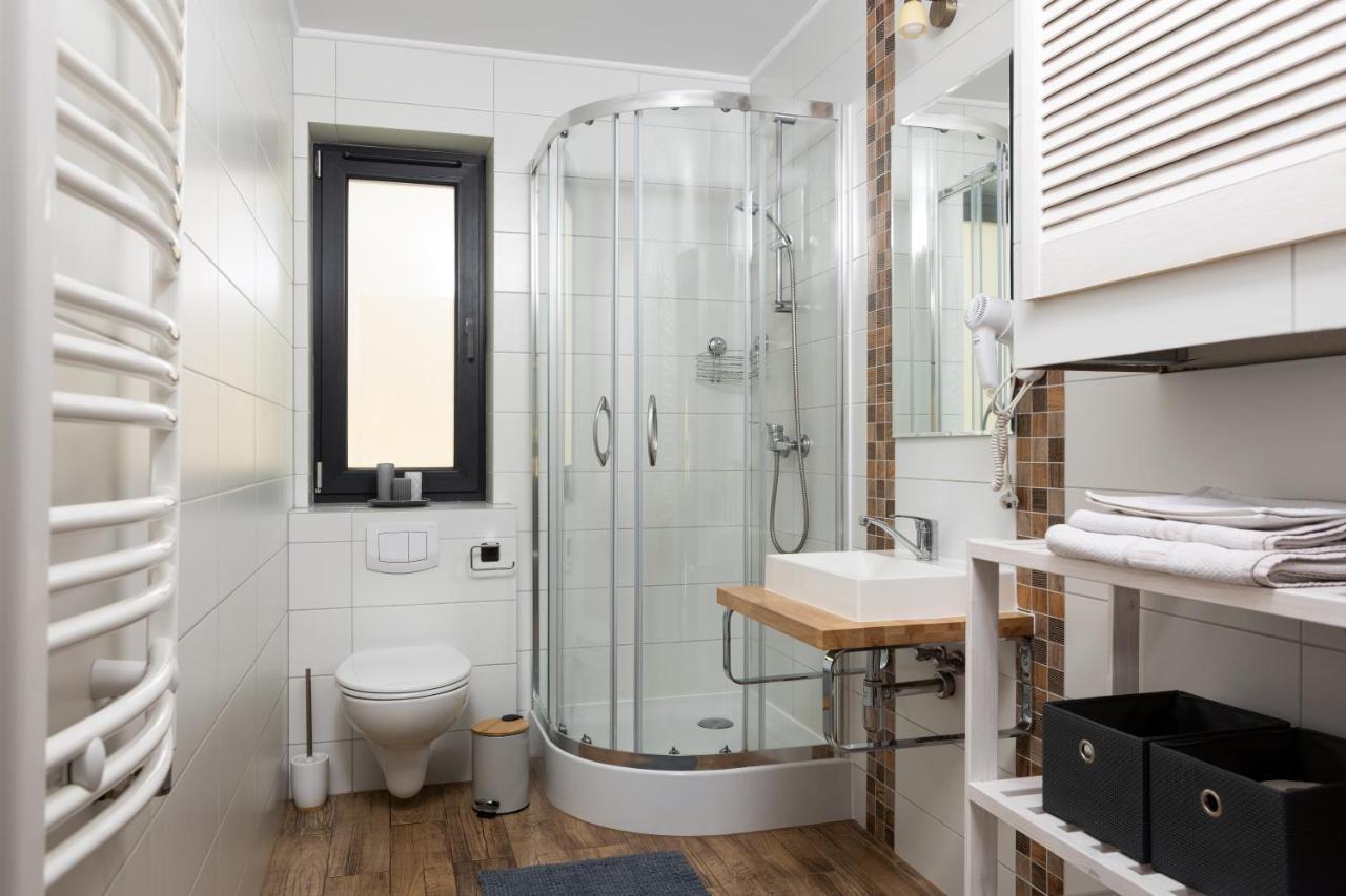Apartament Skandynawski 2-Poziomowy Sauna Jacuzzi ชเจอร์ค ภายนอก รูปภาพ