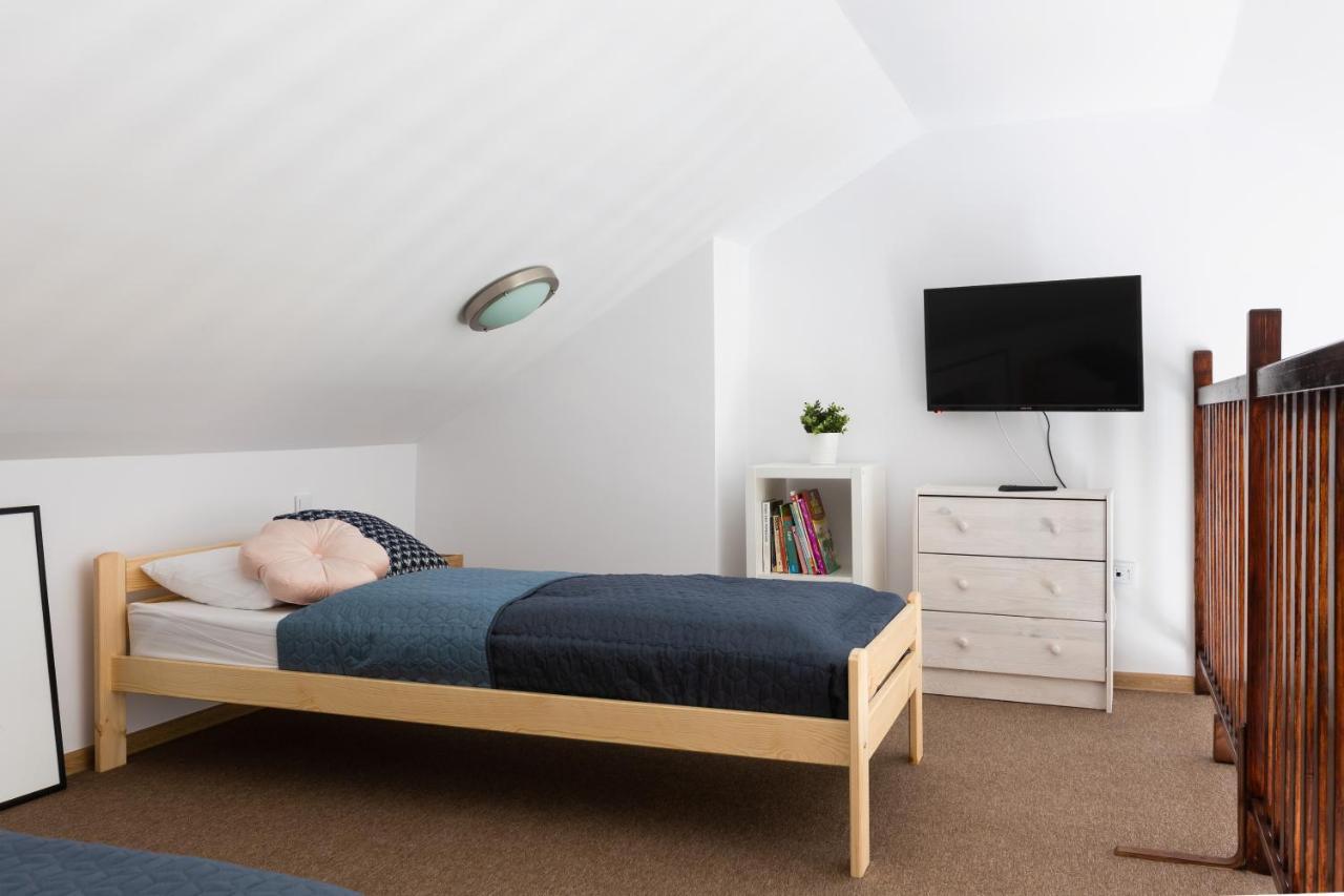Apartament Skandynawski 2-Poziomowy Sauna Jacuzzi ชเจอร์ค ภายนอก รูปภาพ